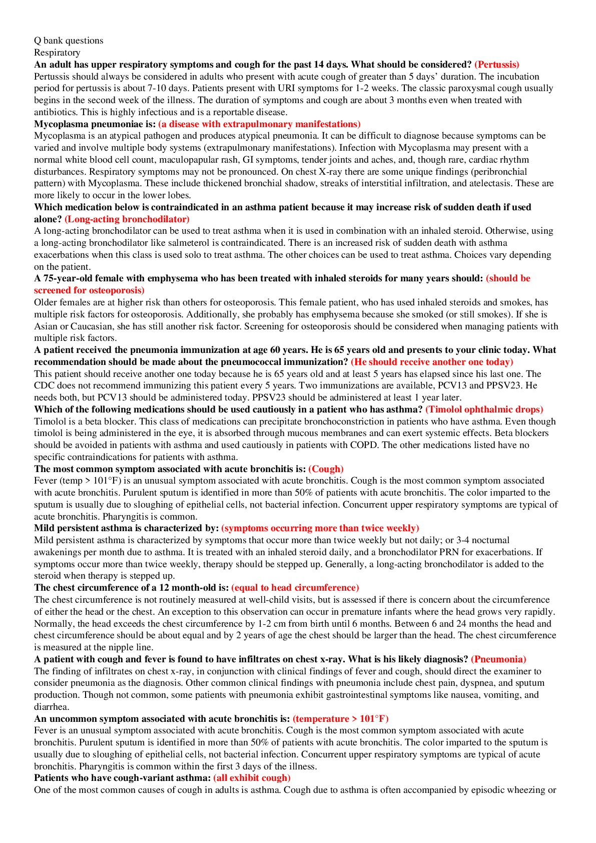 Preview image for NR 511 mid-term Questions and Answers Best 2020 All Correct Answers Graded A